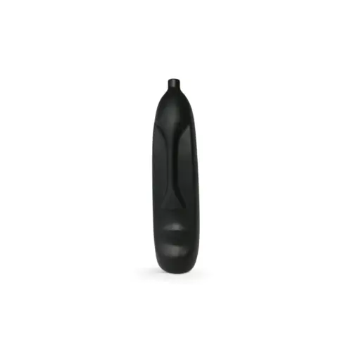 Barik Vase Polyr Black