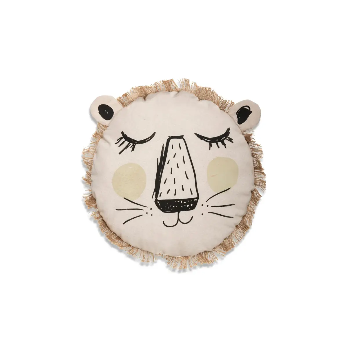 Lion Cushion Fringe