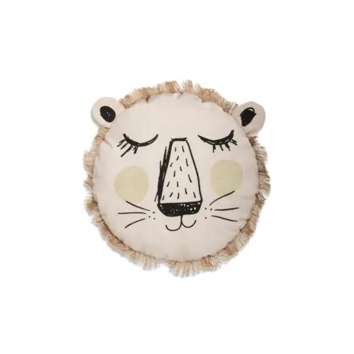 Lion Cushion Fringe