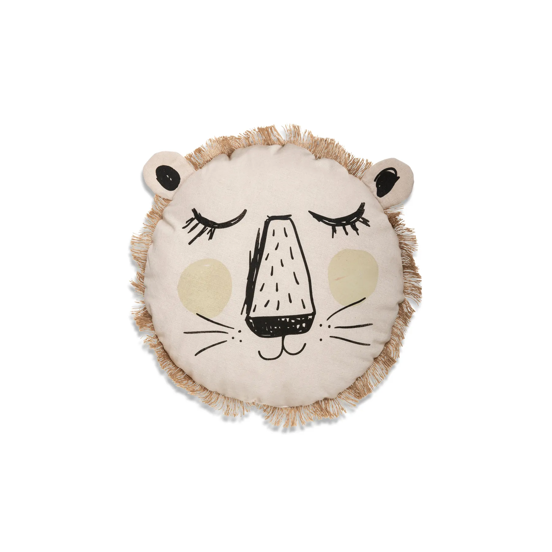 Lion Cushion Fringe