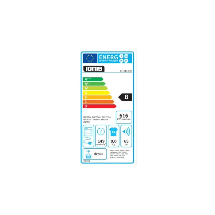 Ignis Dryer 9kg