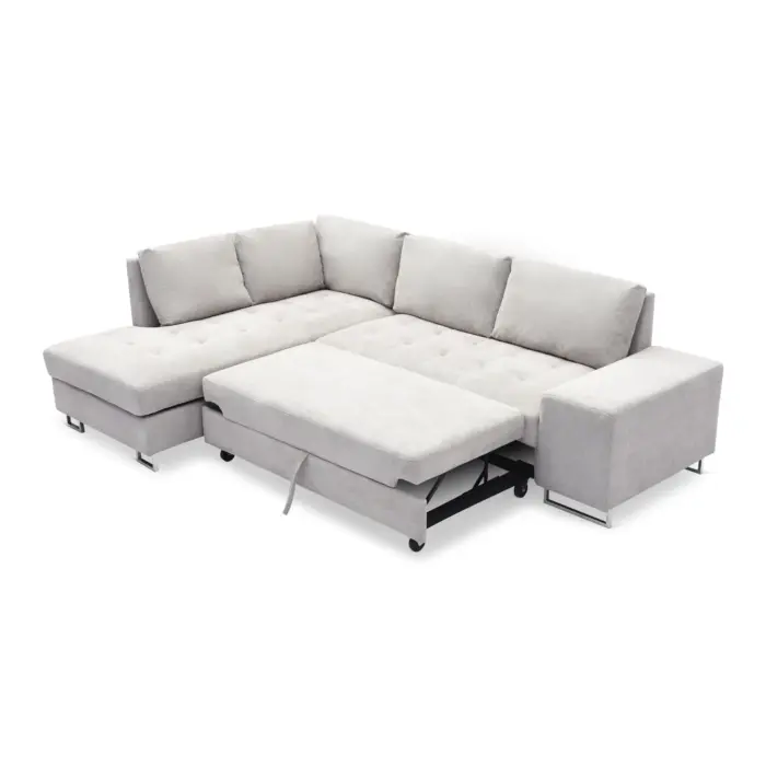 1292-WZ2091-2-L-CRN-5 BONBON Corner Sofa Bed