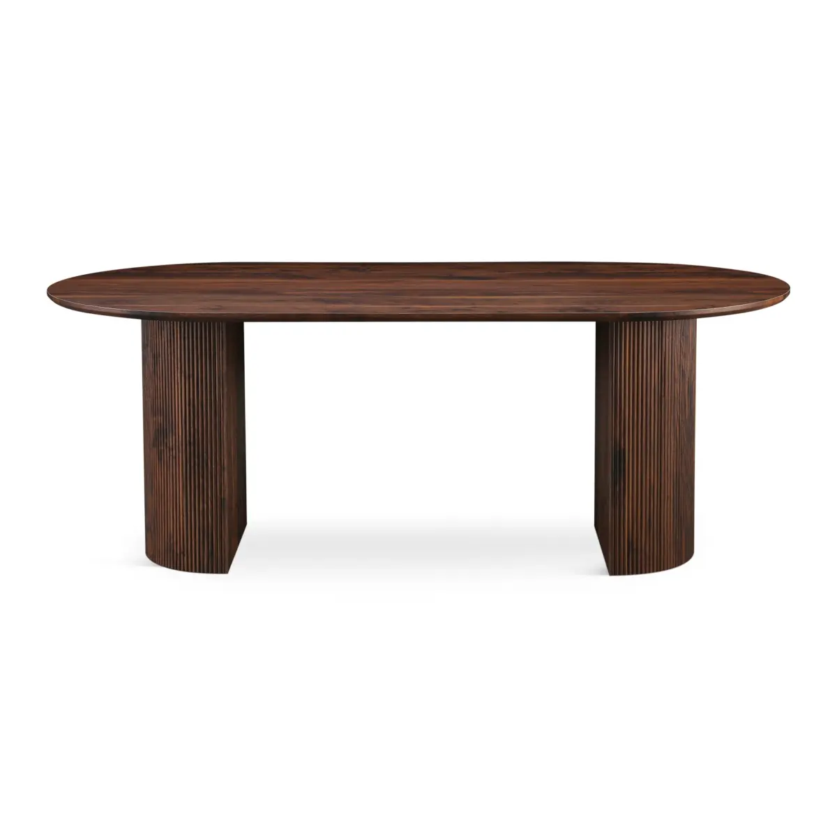 DINING TABLE WALNUT MDF