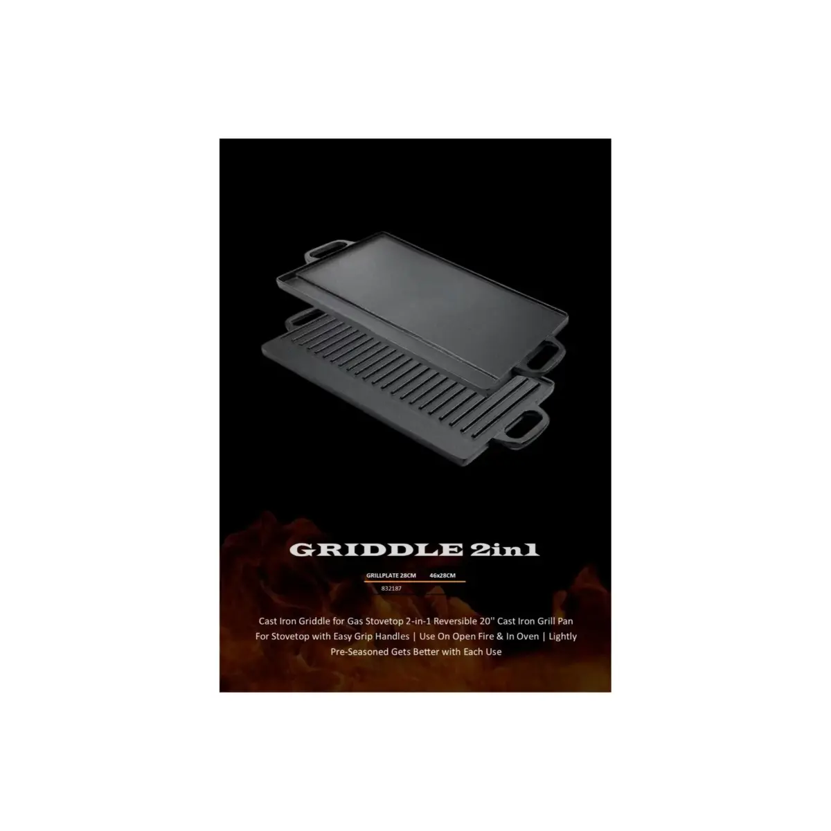 ANK Cast-iron Griddle