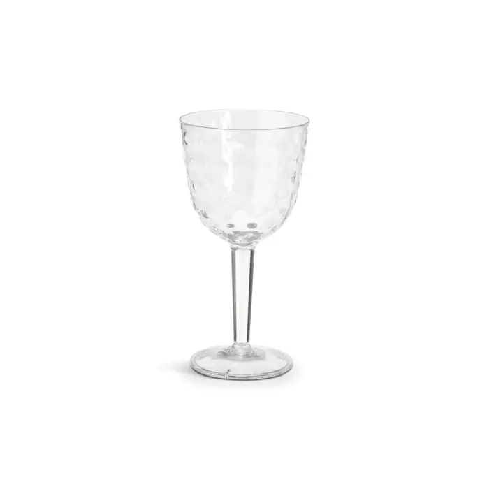 Plastic Cup Dots 450ml Transpa
