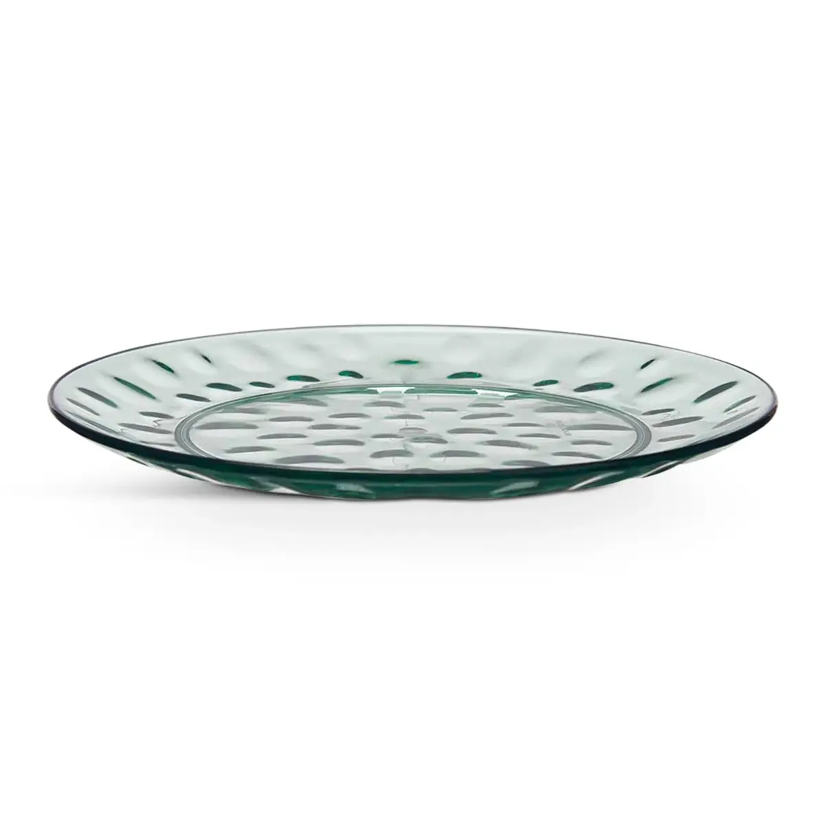 Plastic Dessert Plate Dots