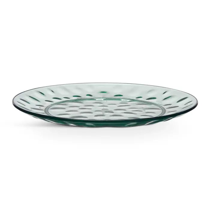 Plastic Dessert Plate Dots
