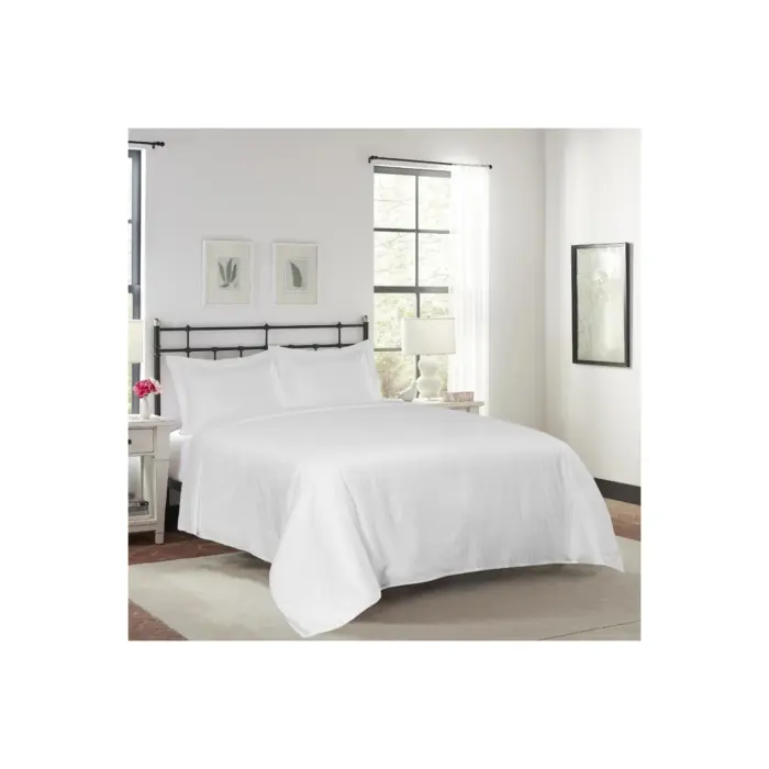 COTTON SATEEN BED SHEETS 160X2