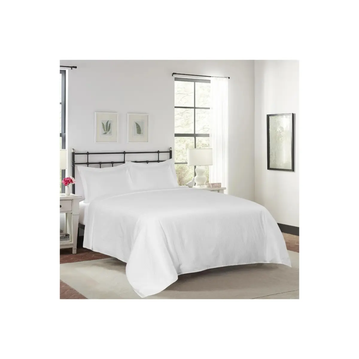 COTTON SATEEN BED SHEET250X270