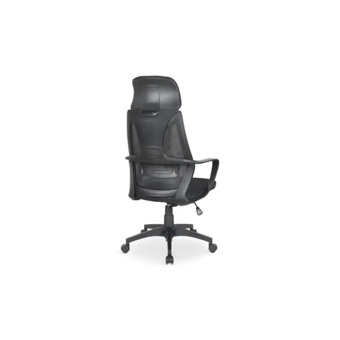LIBRARE Black Fabric Desk Chair LIBRARE Black Fabric Desk Chair