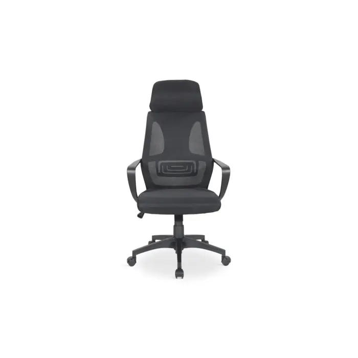 LIBRARE Black Fabric Desk Chair LIBRARE Black Fabric Desk Chair