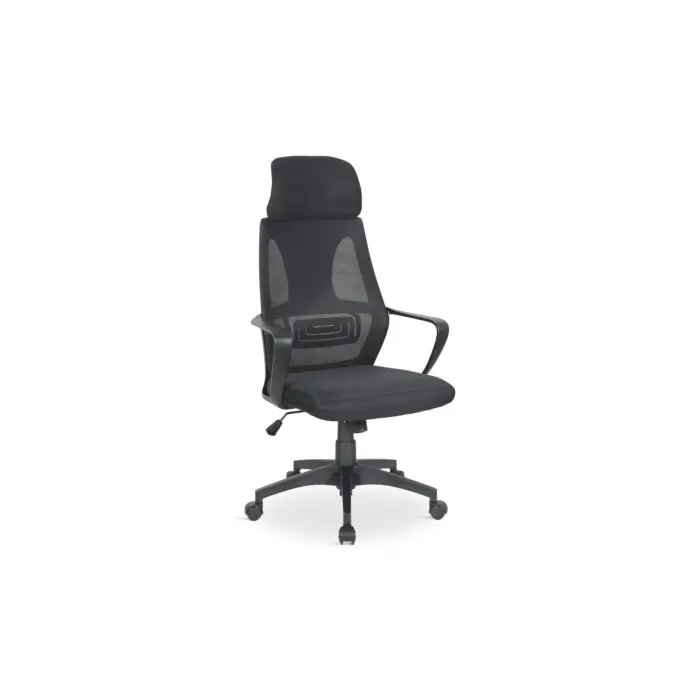 LIBRARE Black Fabric Desk Chair LIBRARE Black Fabric Desk Chair