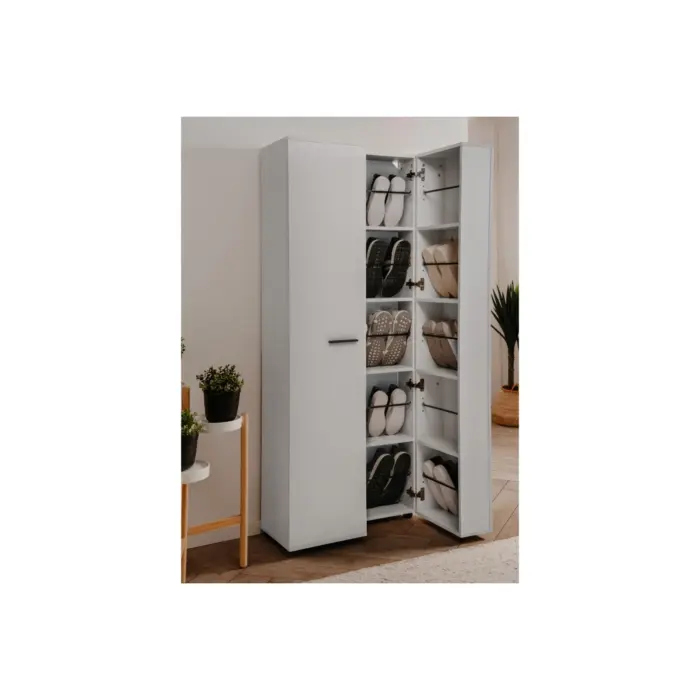 Lugo Shoe Cabinet White