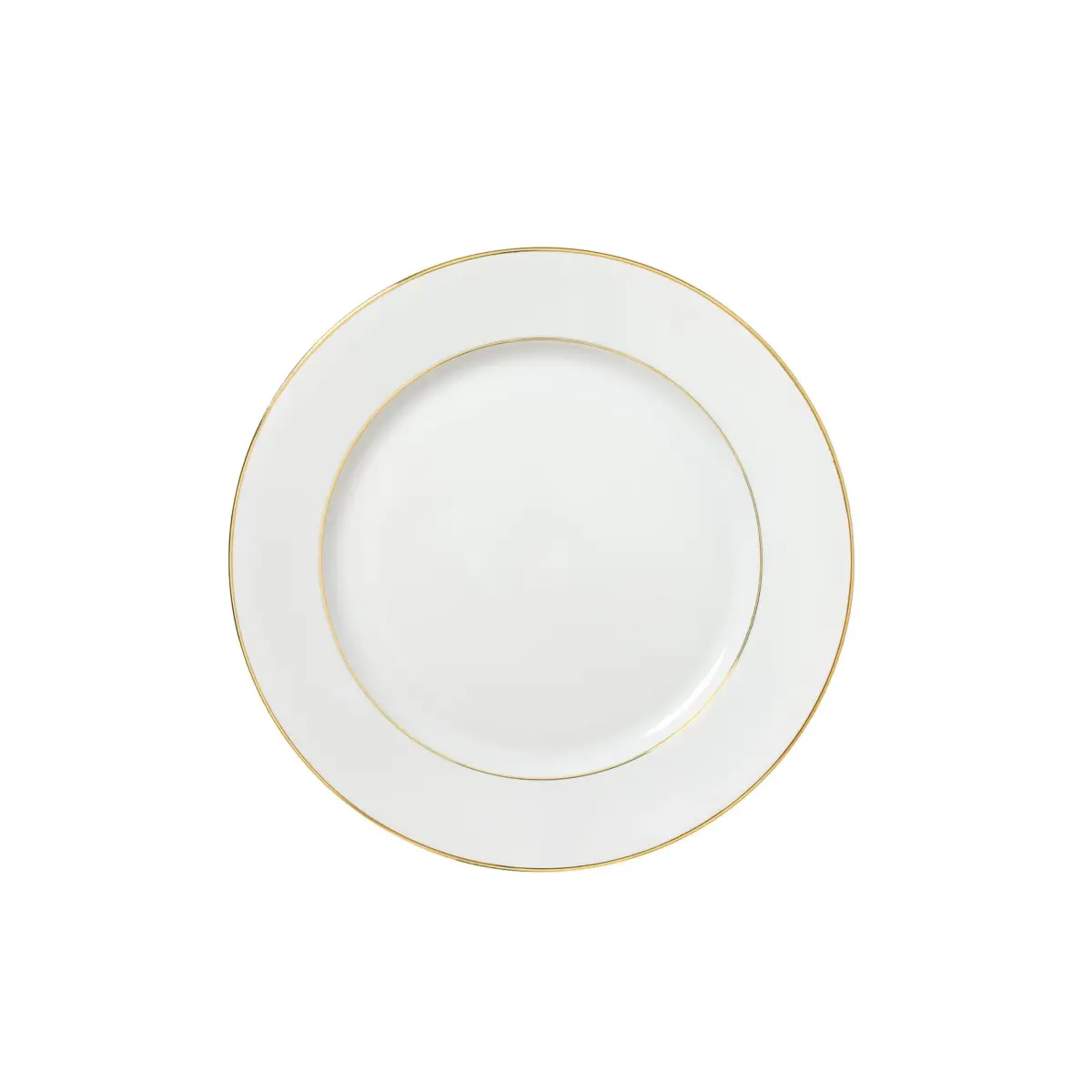 Xm Platter Gold Rim