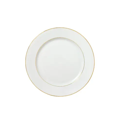 Xm Platter Gold Rim