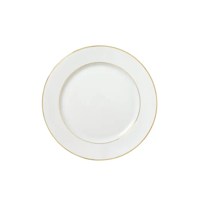 Xm Platter Gold Rim