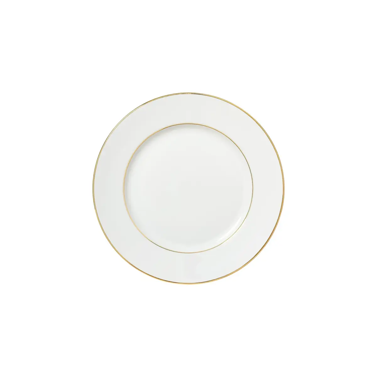 Xm Gold Rim Plate