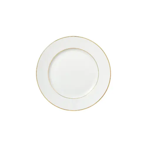 Xm Gold Rim Plate