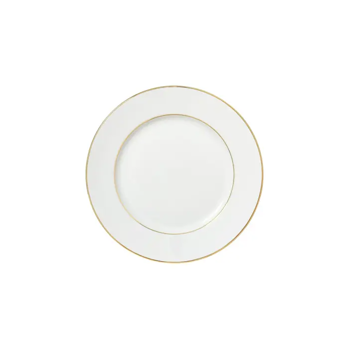 Xm Gold Rim Plate