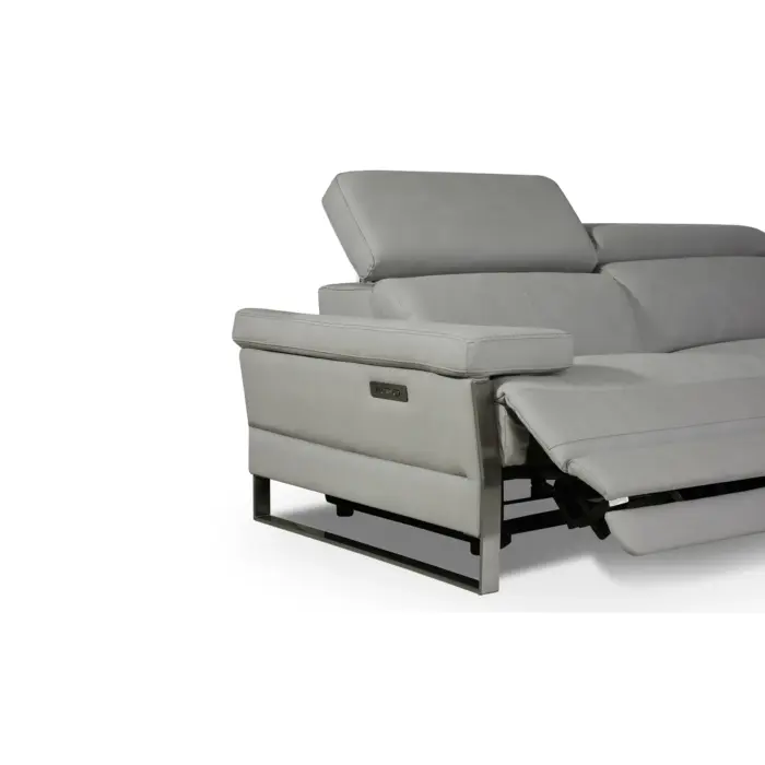 LEATHER 3 Seater Recliner Sofa LEATHER 3 Seater Recliner Sofa