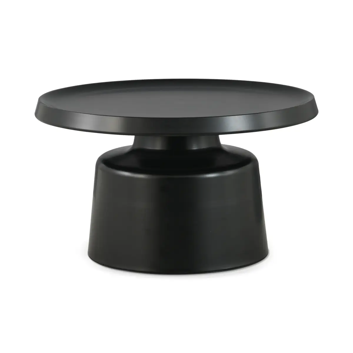 Coffee Table Set 2pcs Black