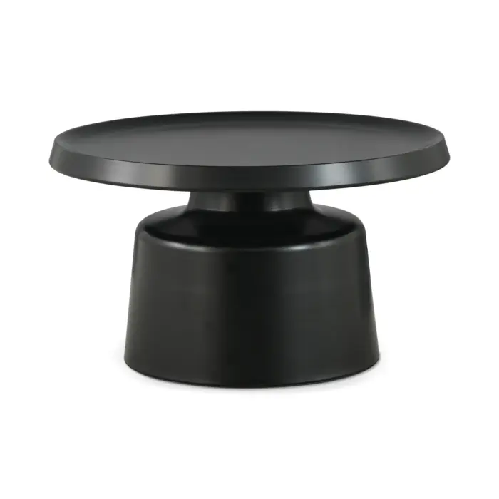 Coffee Table Set 2pcs Black
