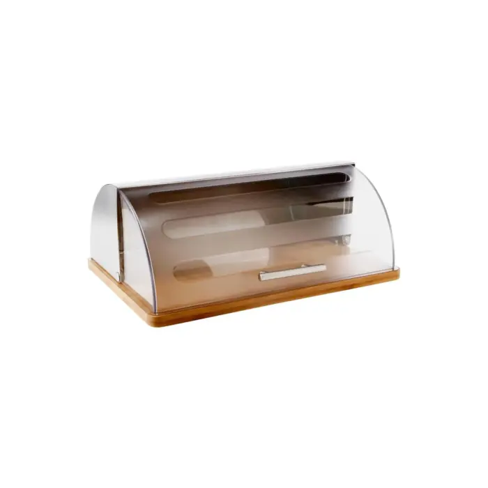 Bread Box Inox Bamboo