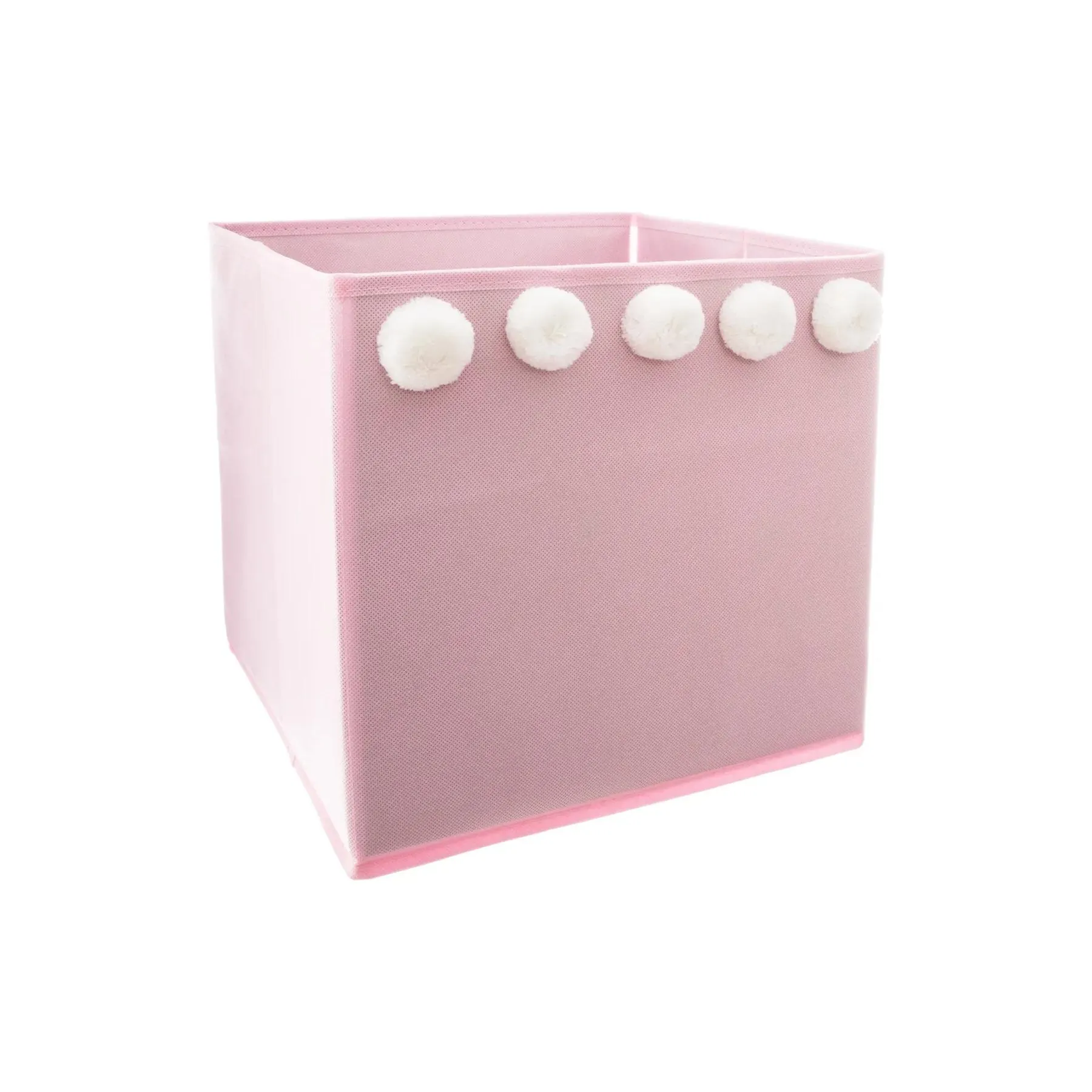 Four Day Pink Pom Storage Box
