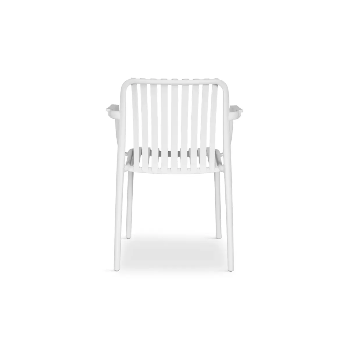 1819-WHITE-70029-4 SAMONA Plastic Chair