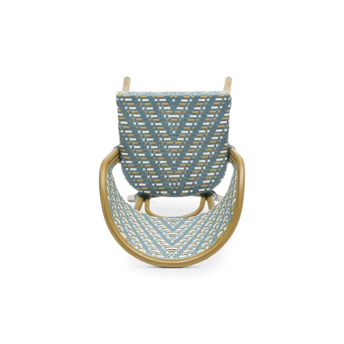 E6022-BLUEWHTKHAKI-12 CATLINA Outdoor Chair