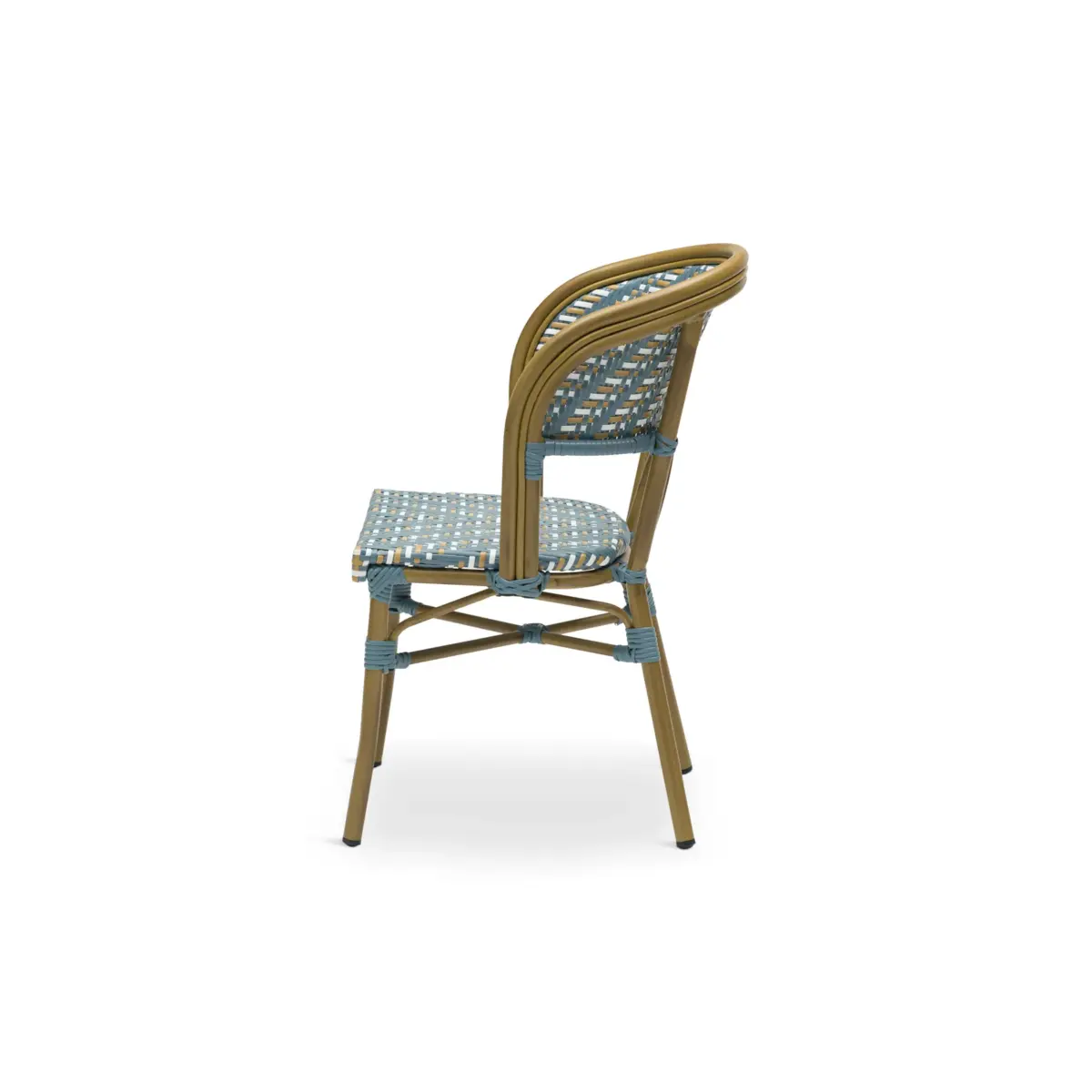 E6022-BLUEWHTKHAKI-7 CATLINA Outdoor Chair