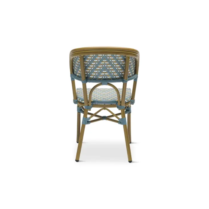 E6022-BLUEWHTKHAKI-9 CATLINA Outdoor Chair