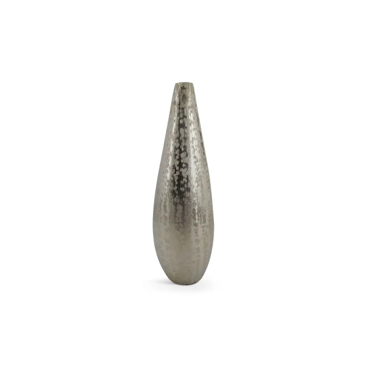 Drop Vase Aluminium Silver