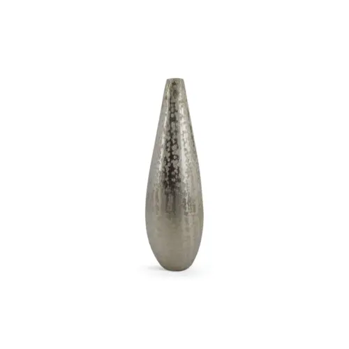 Drop Vase Aluminium Silver