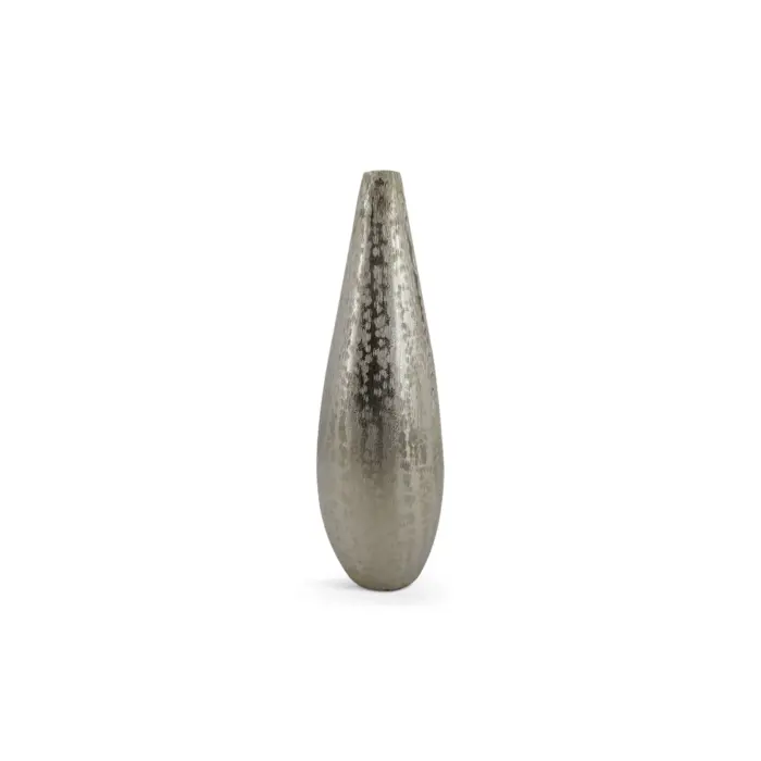 Drop Vase Aluminium Silver