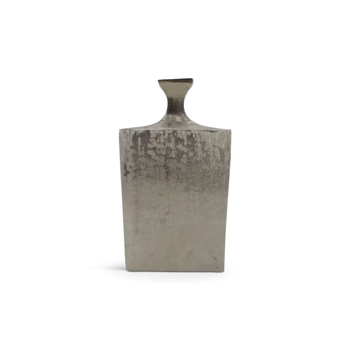 Flasche Vase Aluminium Silver