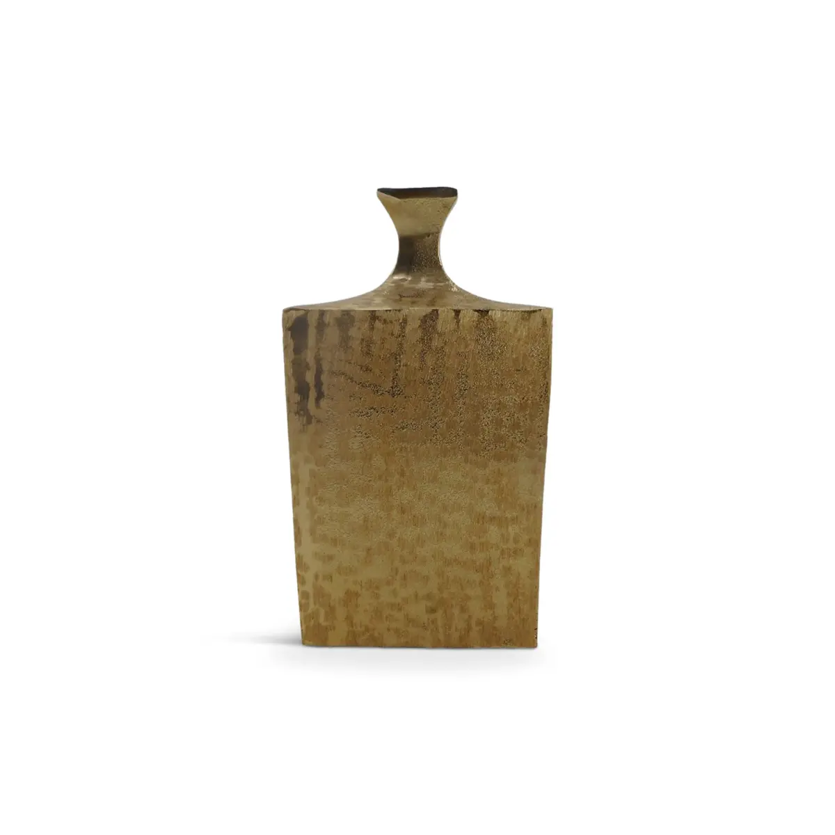 Flasche Vase Aluminium Gold Flasche Vase Aluminium Gold
