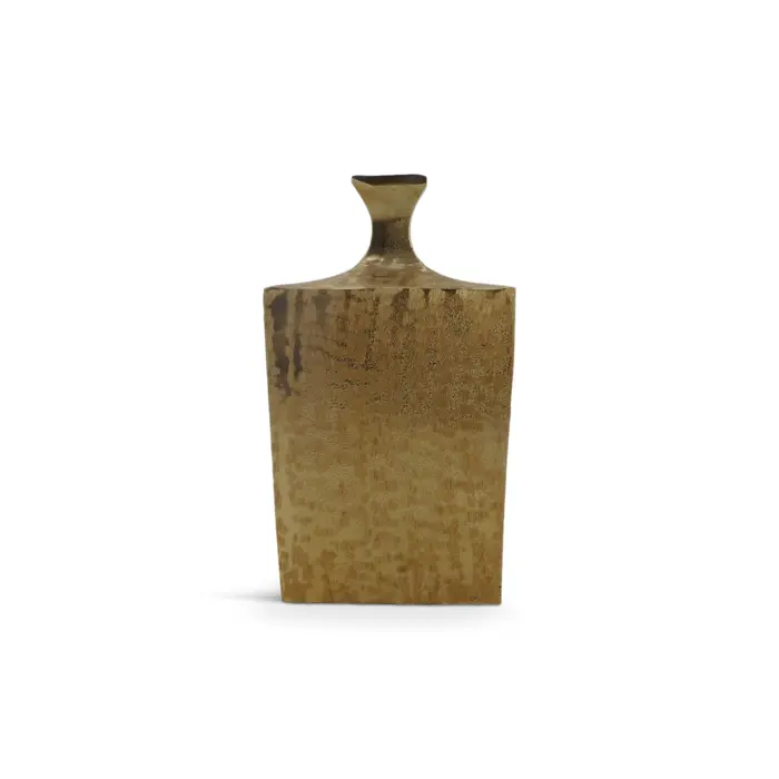 Flasche Vase Aluminium Gold Flasche Vase Aluminium Gold