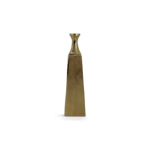 Glory Vase Aluminium Gold
