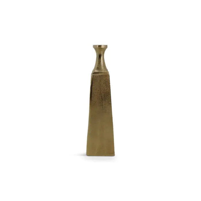 Glory Vase Aluminium Gold Glory Vase Aluminium Gold