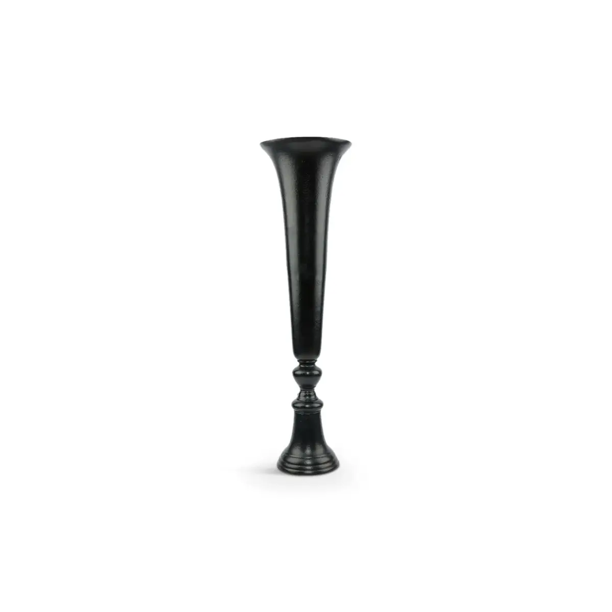 Flores Vase Aluminium Black