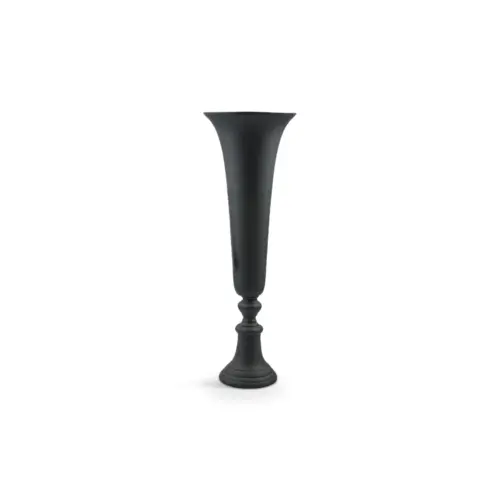 Flores Vase Aluminium Black