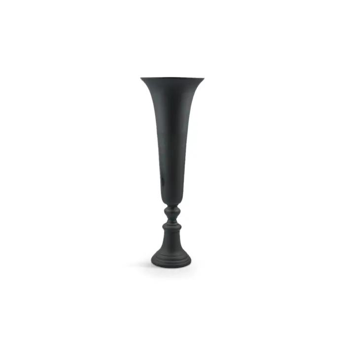 Flores Vase Aluminium Black