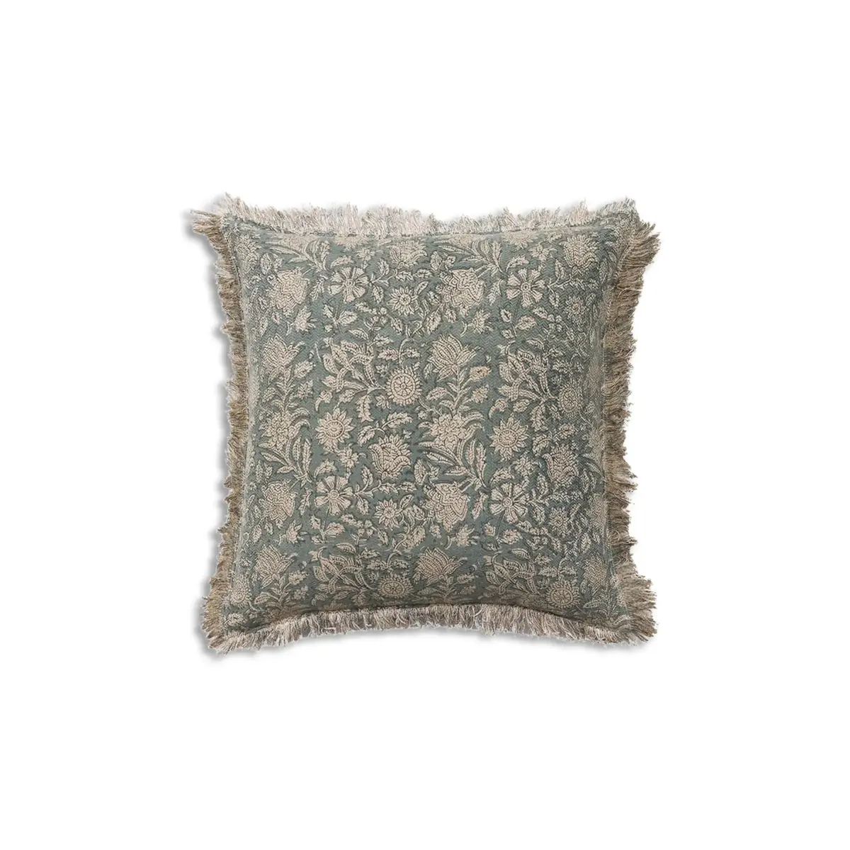 Jericho Cushion Aqua Beige