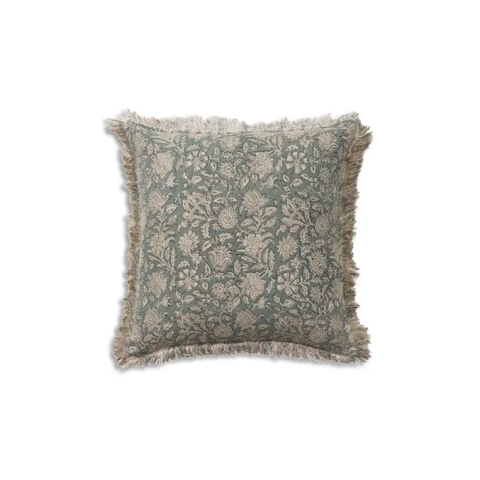 Jericho Cushion Aqua Beige