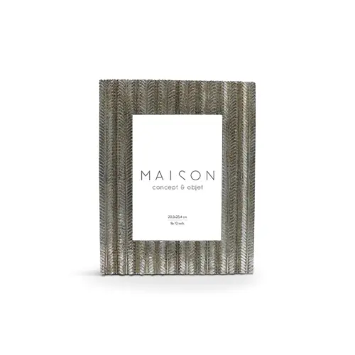 Fishbone Frame Silver