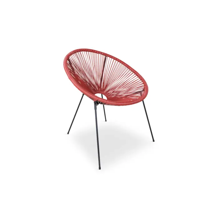 BNS-100145E-RED-2 FORLI Outdoor Chair