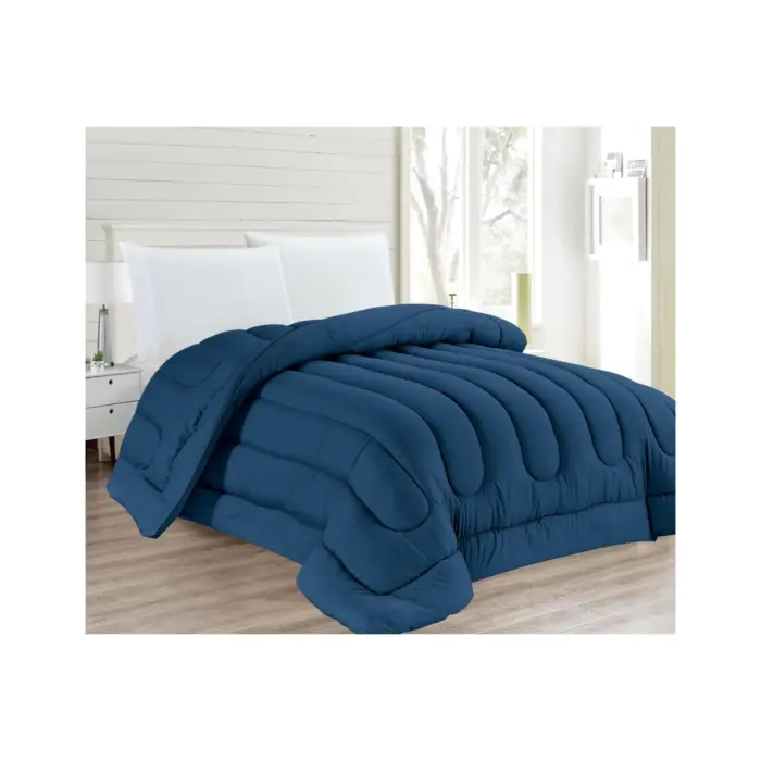 DYED QUILT 260X240 BLUE