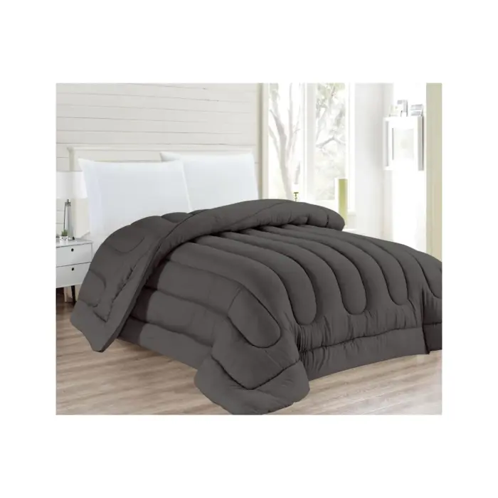 DYED QUILT 260X240 GREY DYED QUILT 260X240 GREY