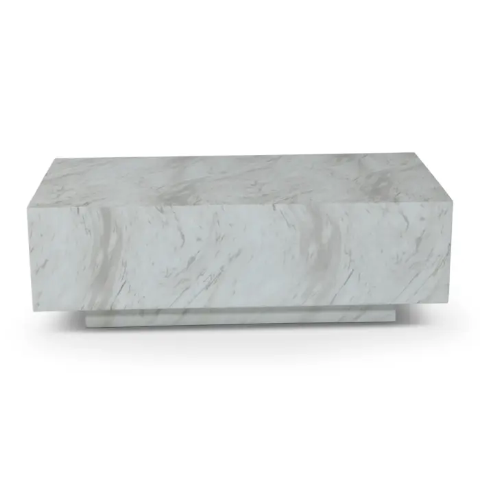 Caster Coffee Table Bianca